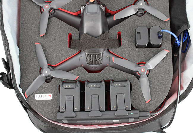 ILLTECx Dronebag fÃ¼r DJI FPV Drohne